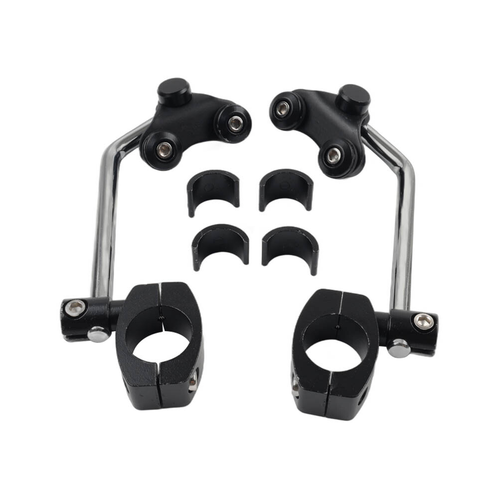 1 Set Universal Motorcycle Windshield Mounting Hardware Kit Metal For 25MM Bars
