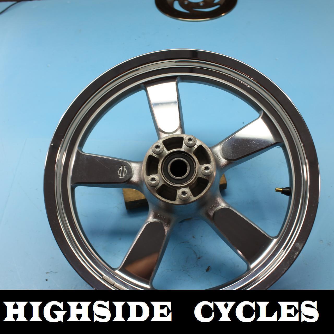 1347 12 HARLEY-DAVIDSON SPORTSTER CUSTOM REAR WHEEL BACK RIM 5 SPOKE 16X3.00