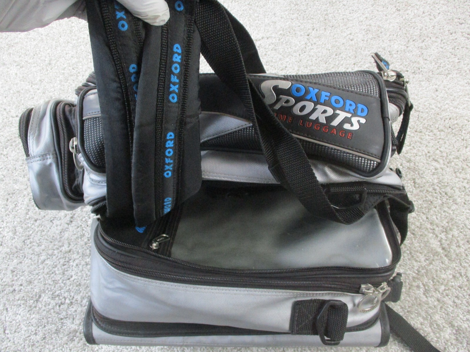 Oxford Sports Compact Sports Tank Bag Lifetime Luggage Motorbike Tank Bag GUC