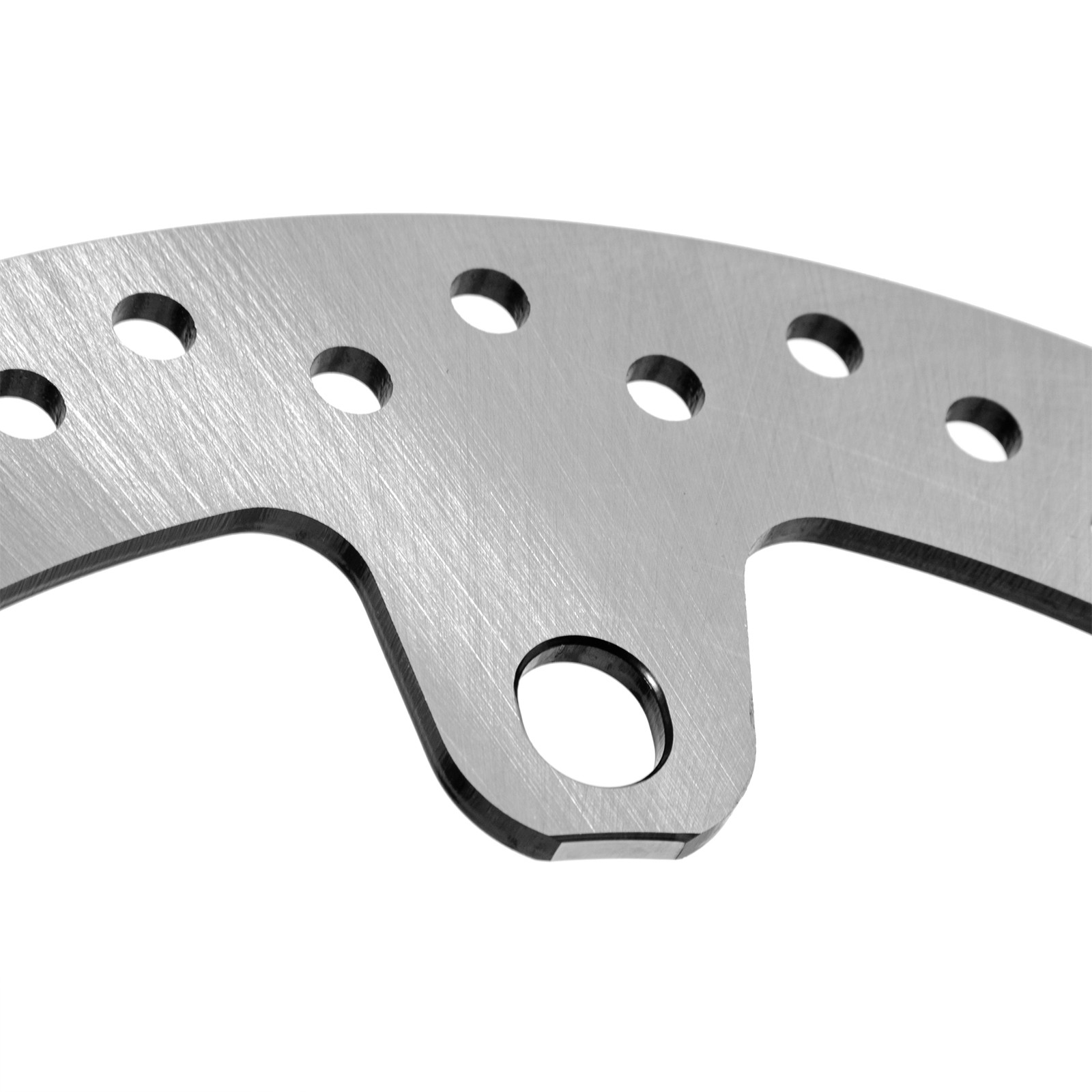 5mm 11.8″ Satin Silver Front Rotor for Harley Street Glide Road Glide 15-21