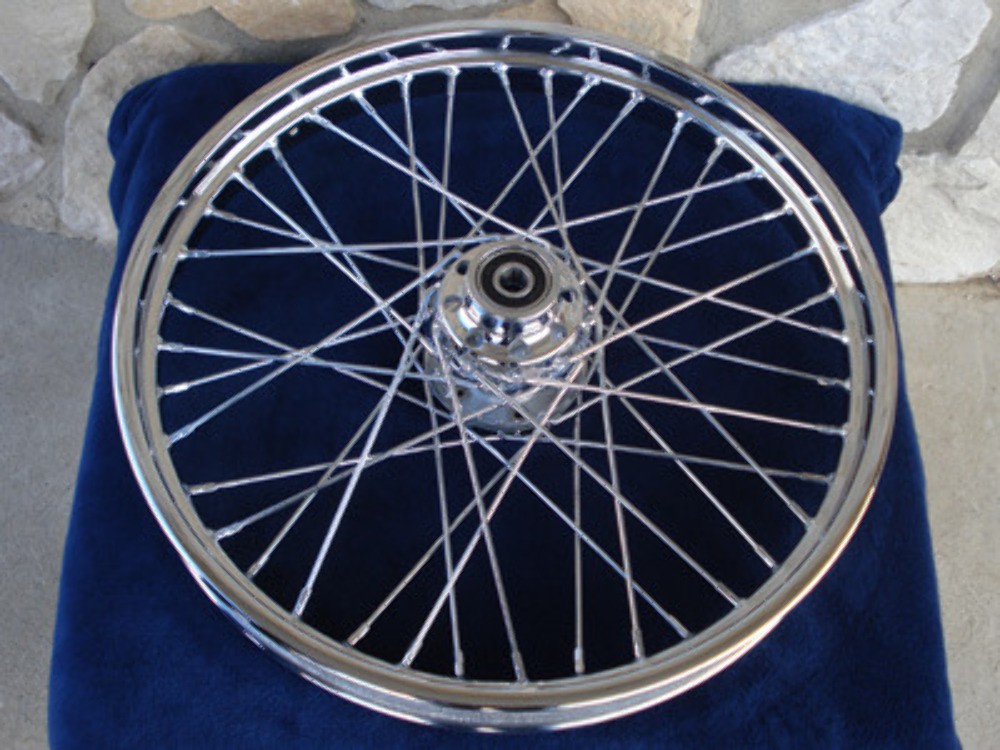 BIKE BUILDERS QUALITY 21X2.15″ 40 SPOKE FRONT FOR HARLEY SOFTAIL DYNA WIDE GLIDE