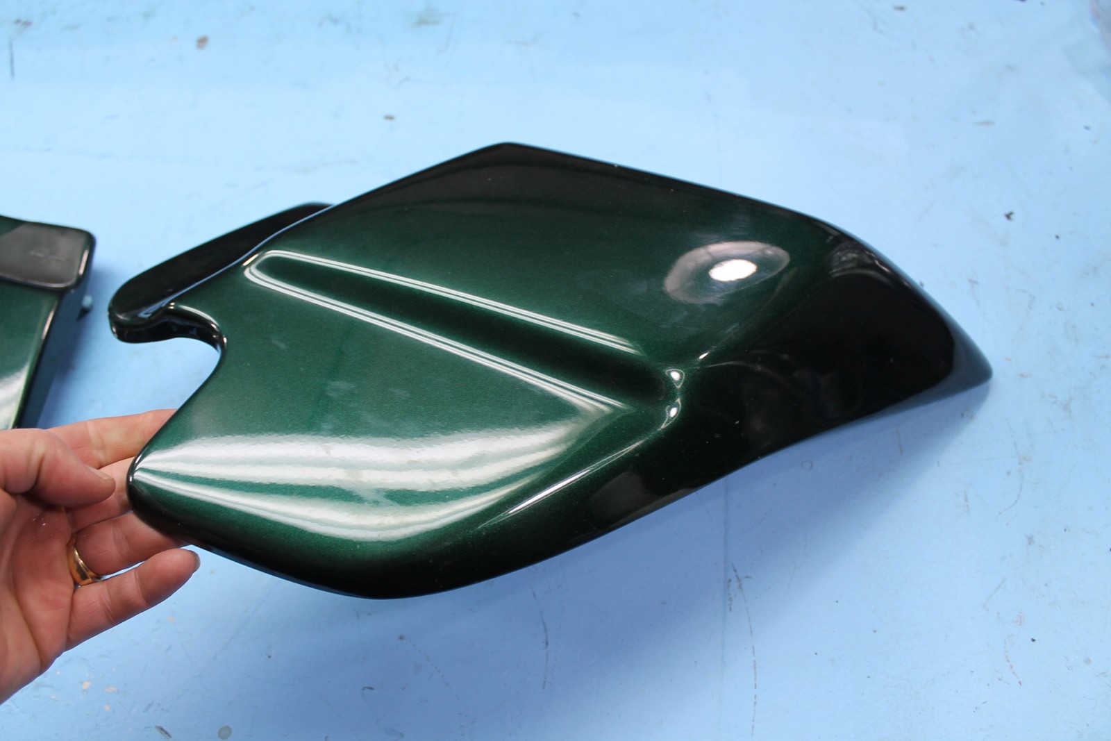 1471 99 HARLEY-DAVIDSON ROAD KING LEFT RIGHT SIDE FRAME ELECTRICAL COVER FAIRING