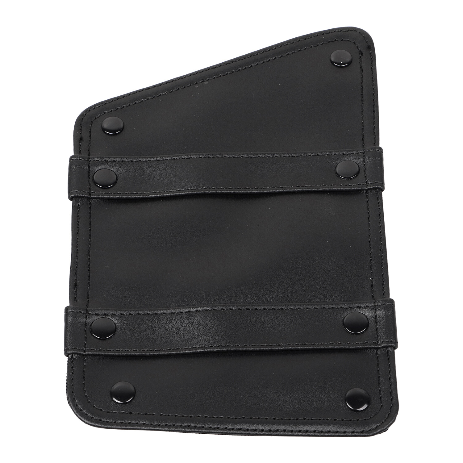 Motorcycle PU Leather Left Pocket Cover Lid For Honda Goldwing GL1500 1988-2000