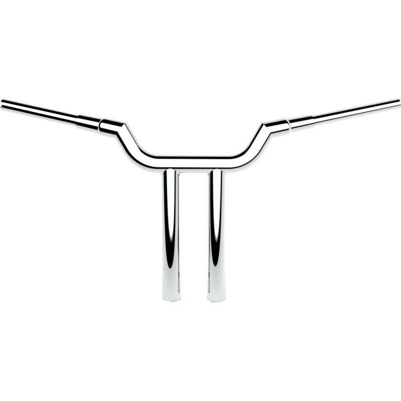 LA Choppers LA-7344-14 1-1/2in. Valley Handlebar – 14in. – Chrome Chrome
