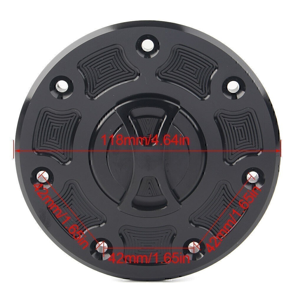 1x Motorcycle Green Fuel Gas Tank Cap Cover For Kawasaki NINJA EX500 1987 – 2001