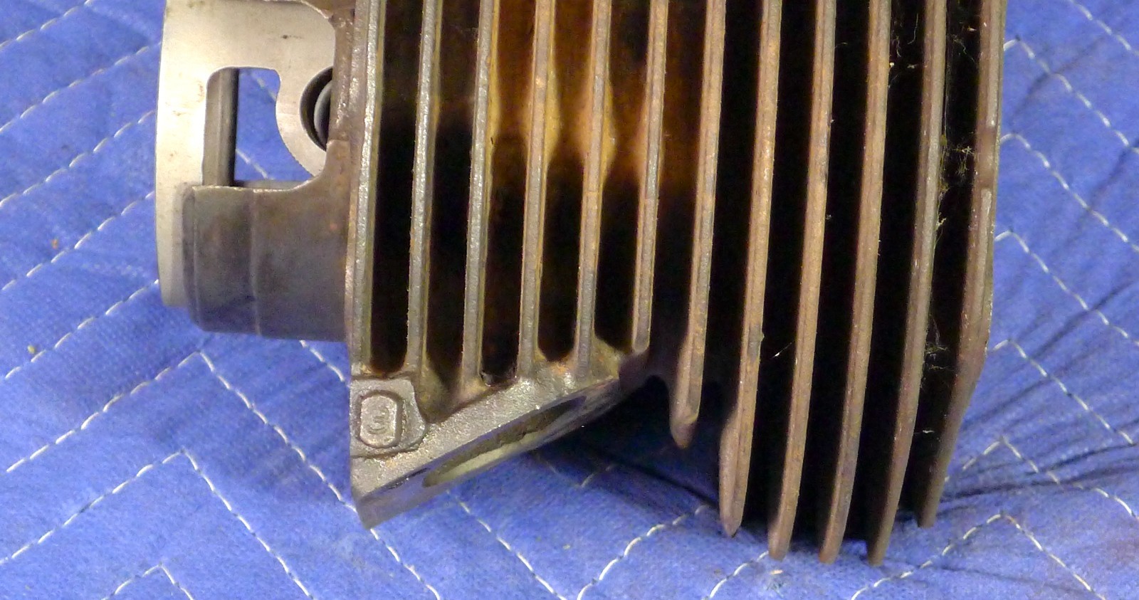 Lambretta SX 200 Innocenti Cast Iron Barrel Cylinder And Piston Used #1405