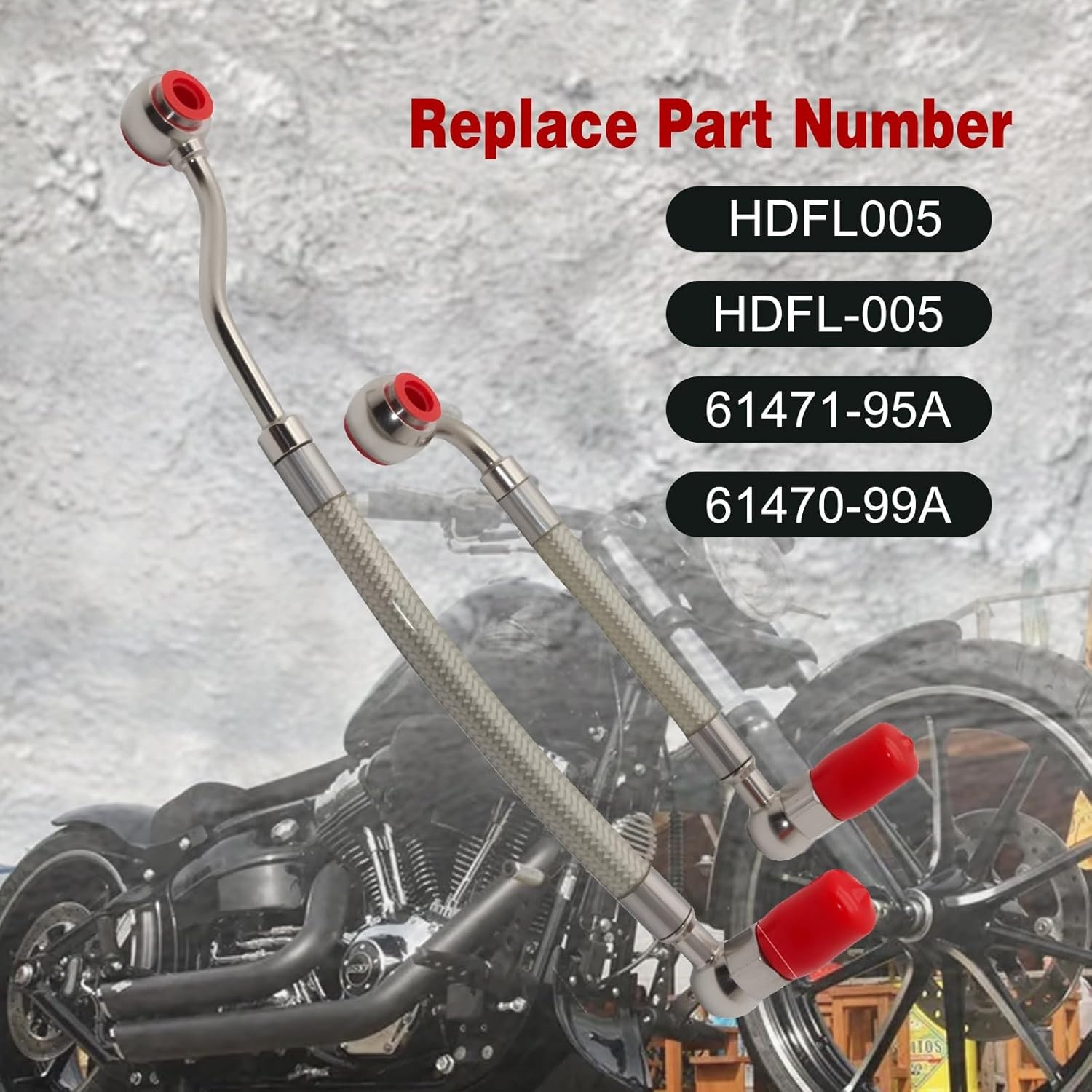 Fuel Injection Line kit HDFL005 For Harley-Davidson 96-1999 Electra Road King