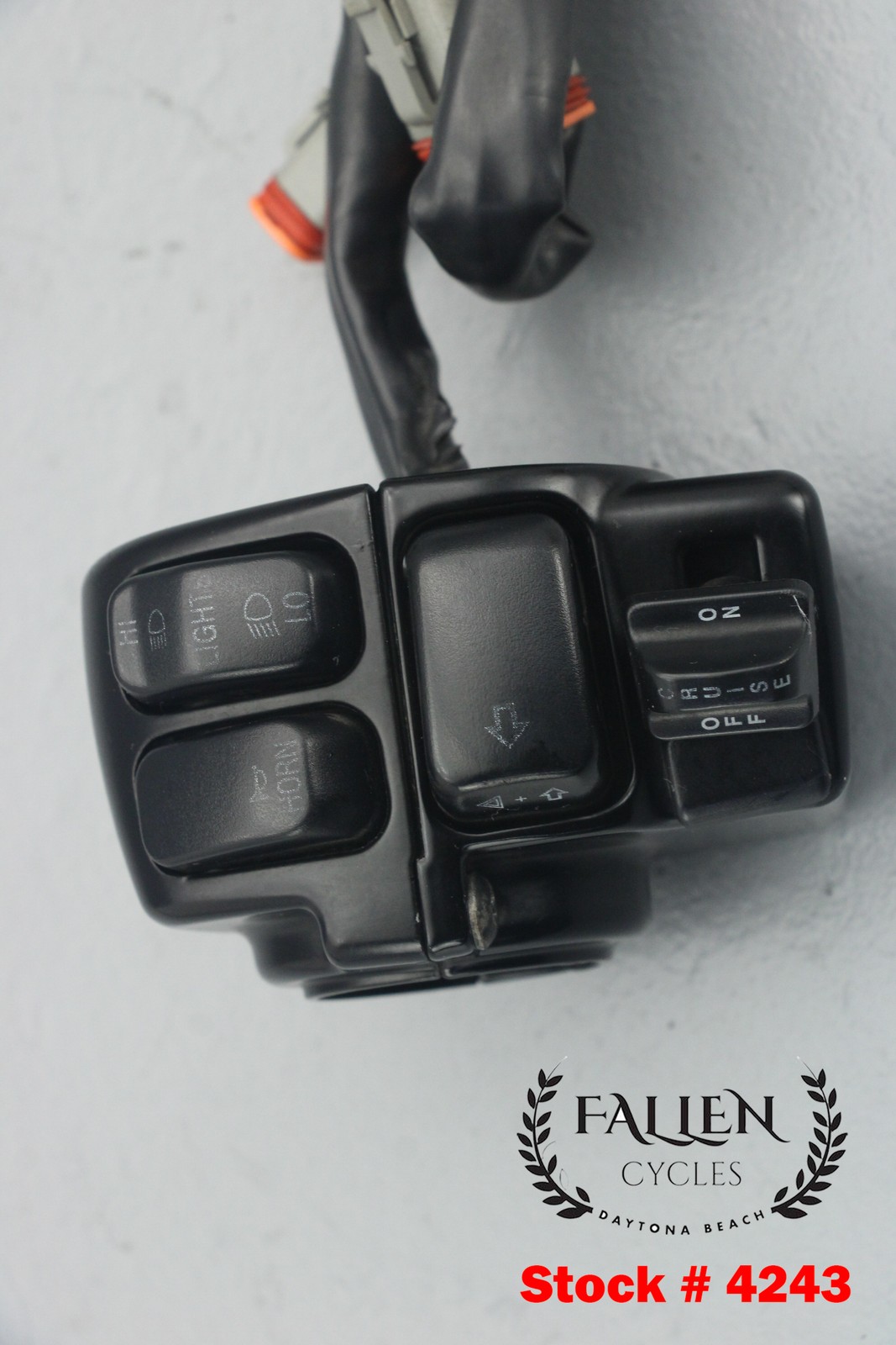 2004 Harley Road King LEFT Hand Control Switch Assembly VIDEO #4243