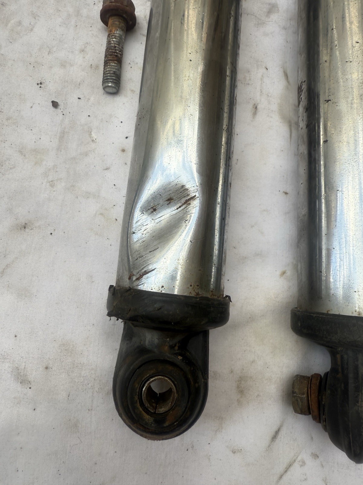Pair of Sebac Garelli Noi rear shock absorbers 27 cm wheelbase