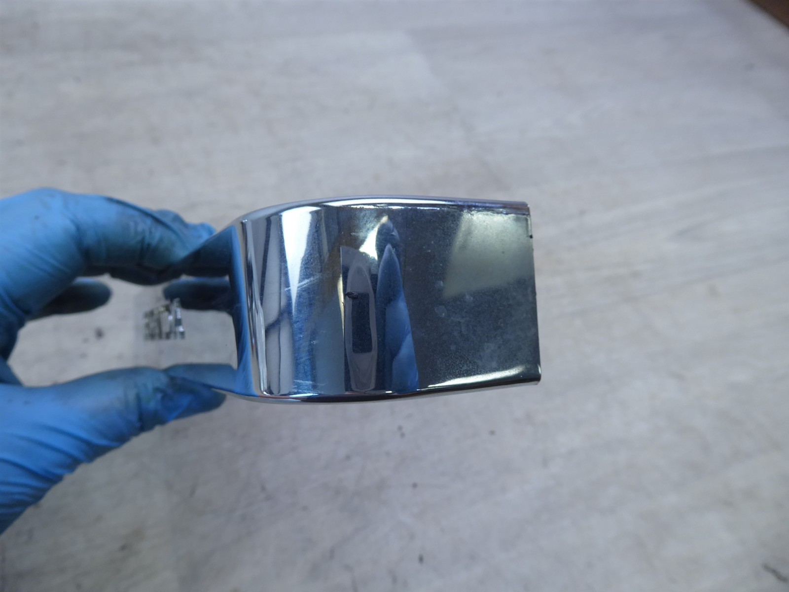 1986 Honda CMX450 Rebel H21148) chrome front fork trim emblem cover