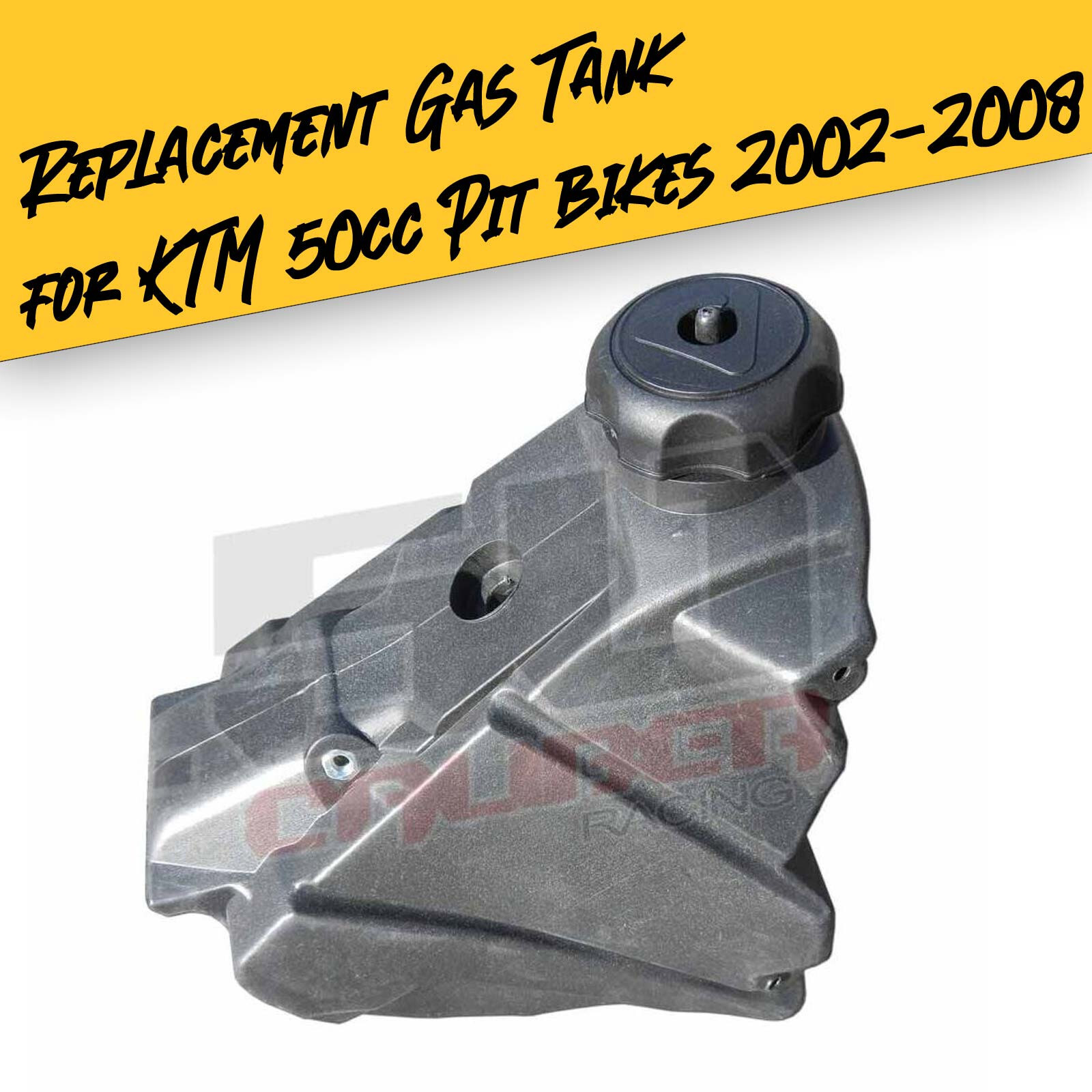 ABS Gas Tank for KTM 50cc Pit Bike Adventure Pro Junior Senior 50 Caliber Racing