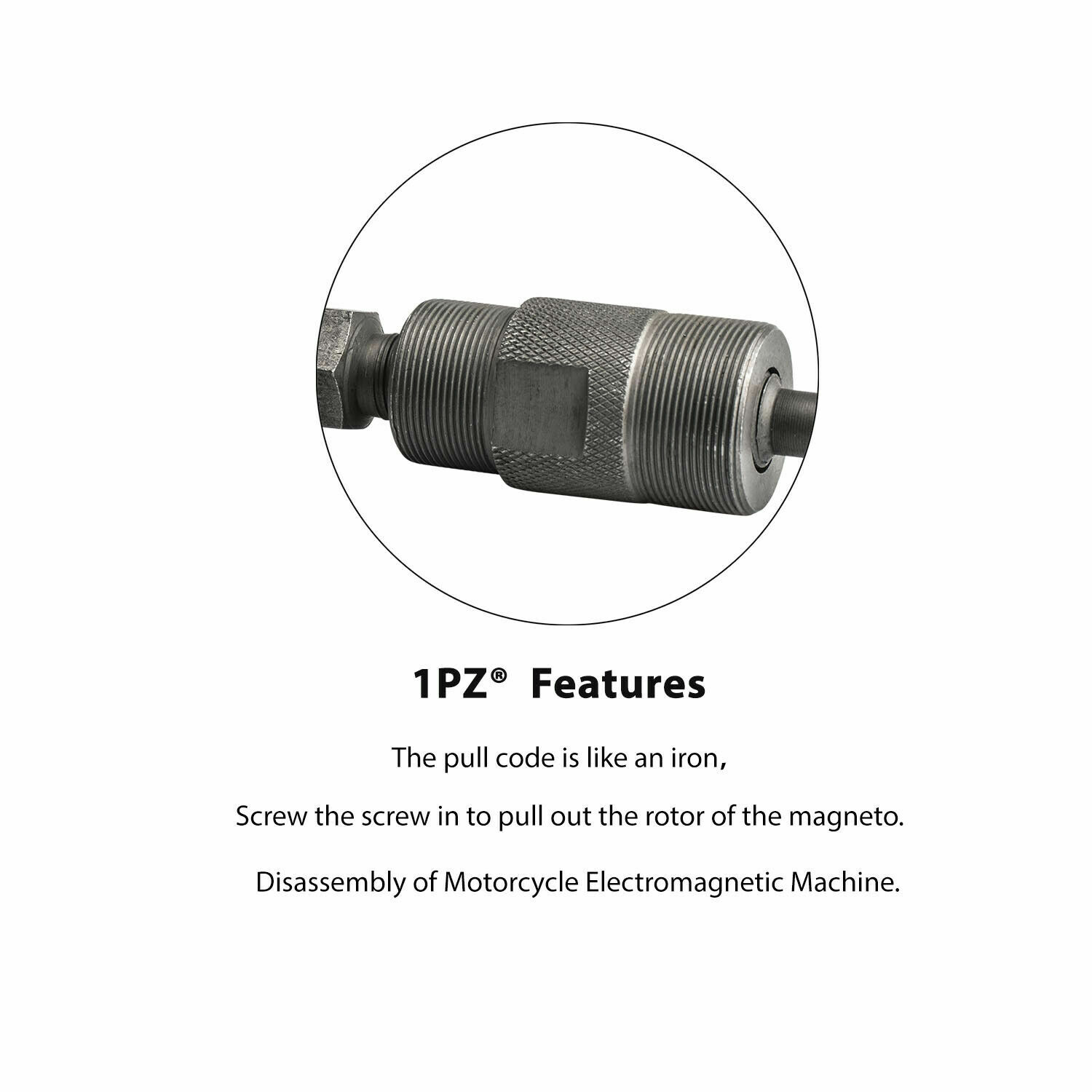27mm PULLER REMOVES FLYWHEEL MAGNETO EQU for YAMAHA YM-01189 90890-01189