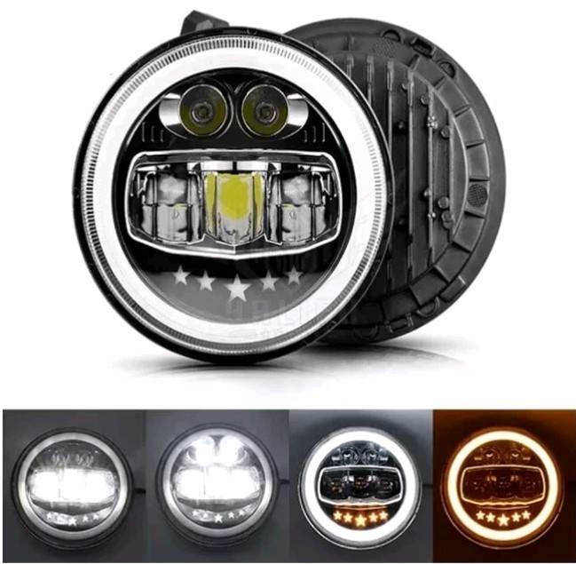 Hunter 350 Daymaker 5 STAR 7″ LED Headlight | 6 Months Warranty 110W Latest 2024