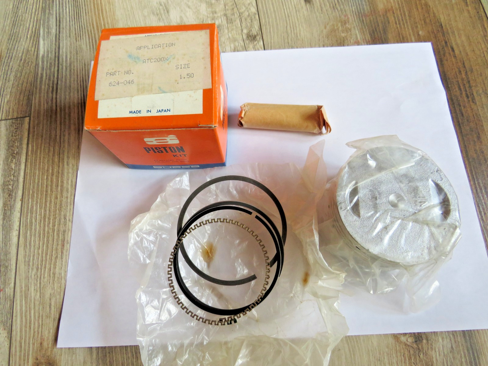 NOS NEW Sudco 624-046 1.50 OS Piston Kit 1983-85 Honda ATC 200X OM32