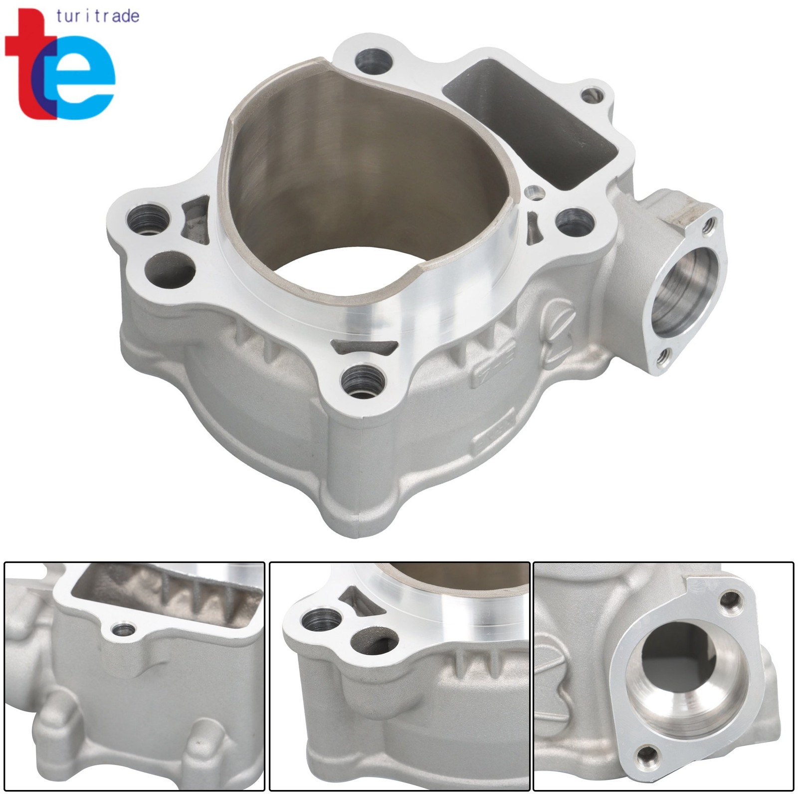 For HONDA CRF250R CYLINDER PISTON TOP END REBUILD KIT 12.9:1 78mm 04-09