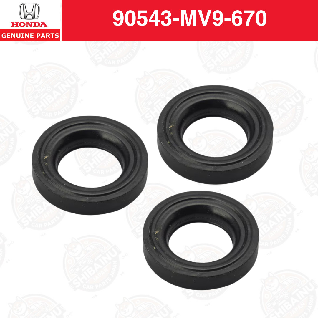 [3PCS] HONDA Genuine Valve Cover Bolt Seals 90543-MV9-670 for CBR600 CB400 VFR