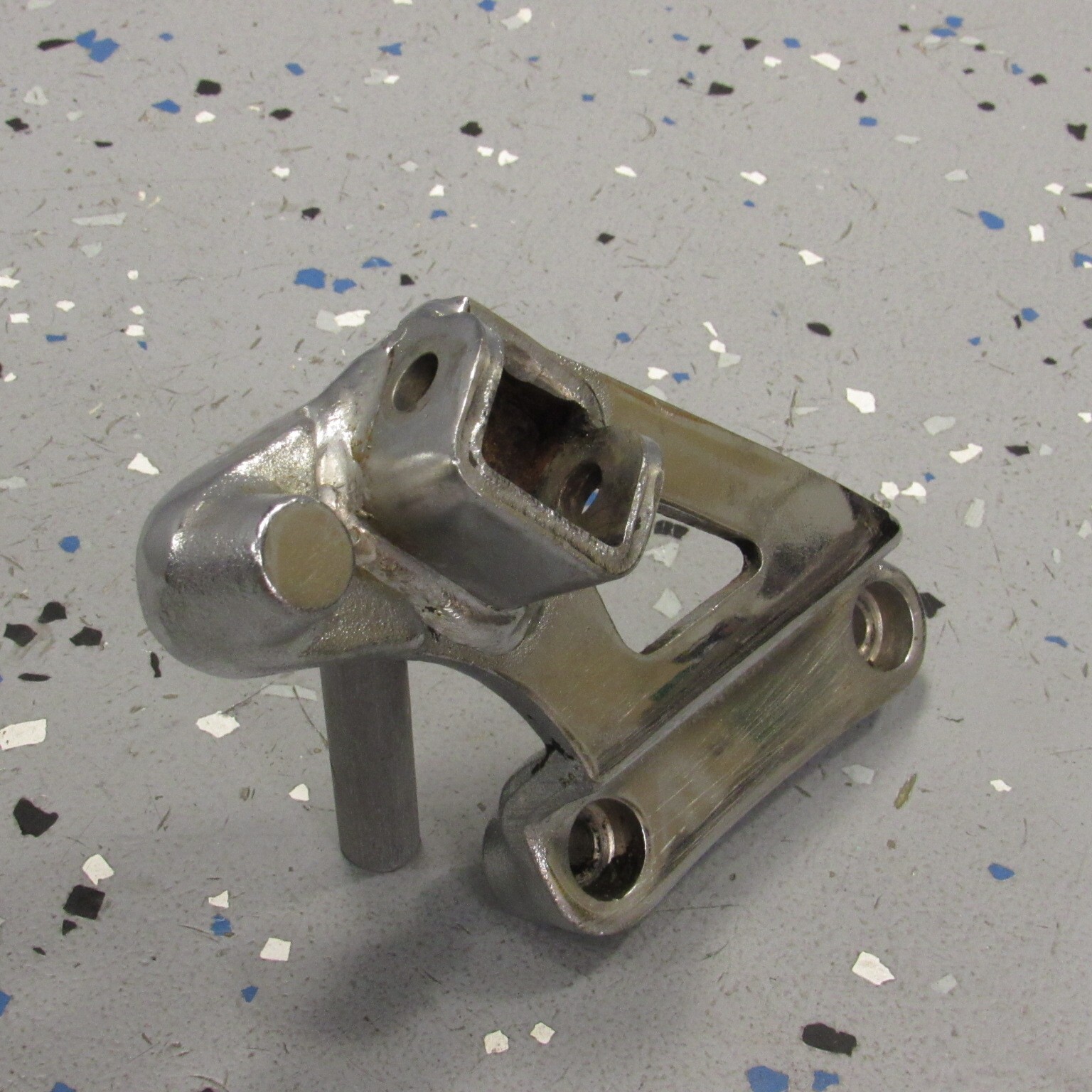 1987 CMX450 LEFT Side Front Driver Foot Peg BRACKET ’87 Rebel 450 Rider Step