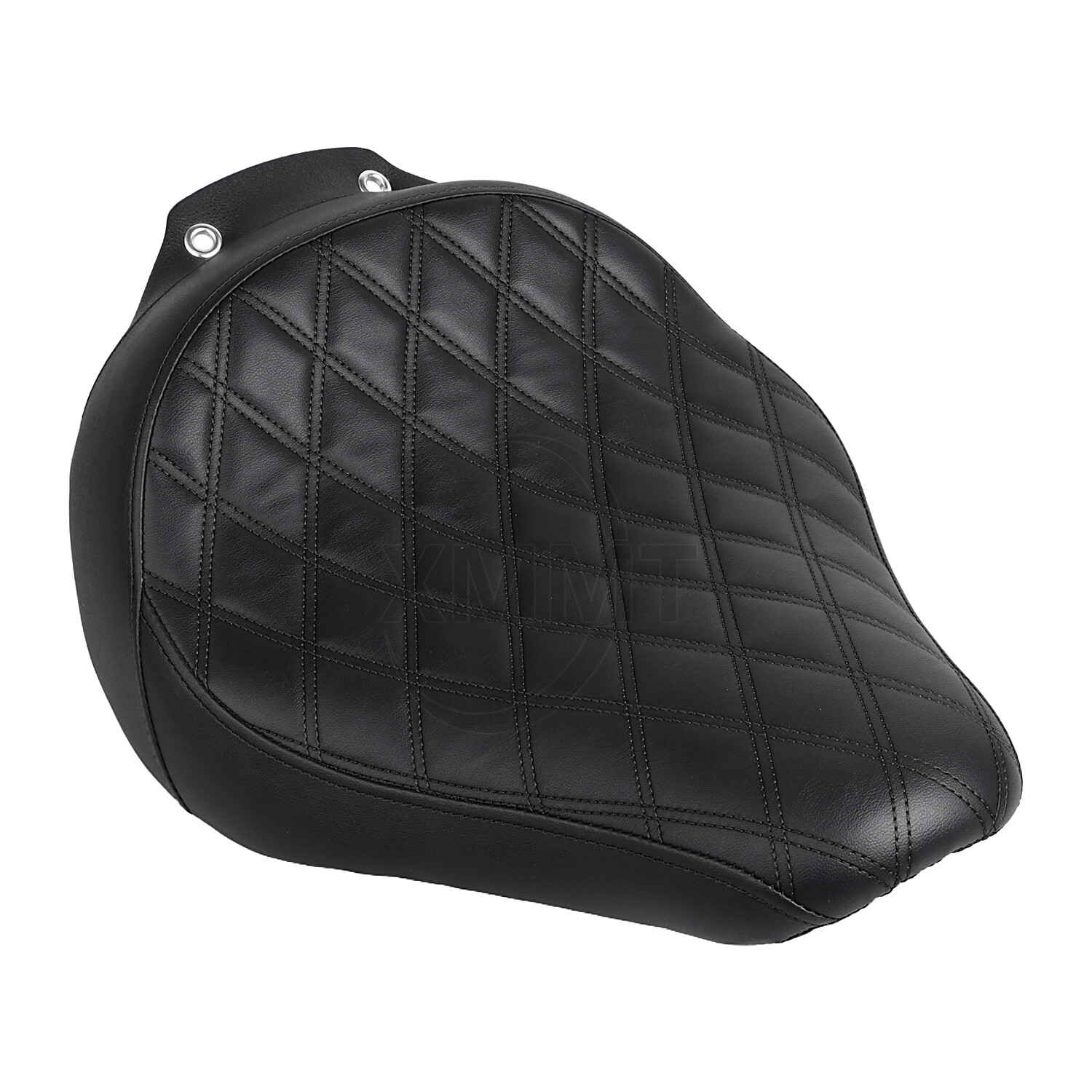 Synthetic Leather Front Driver Rider Solo Seat For Harley Fat Boy FLSTF 07-17