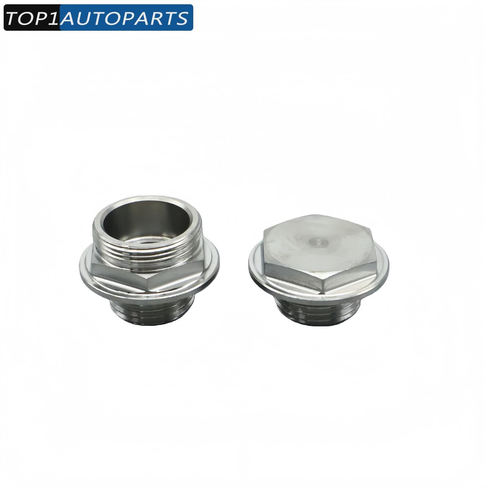 1Pair Fuel Tank Carb Conversion Fitting 62052 Fit Harley-Davidson 1995-2001