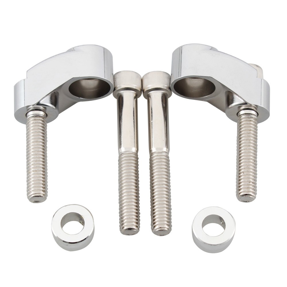 39-49 mm Front Turn Signal Bracket Relocation Kit For Harley XL 883 Softail Dyna