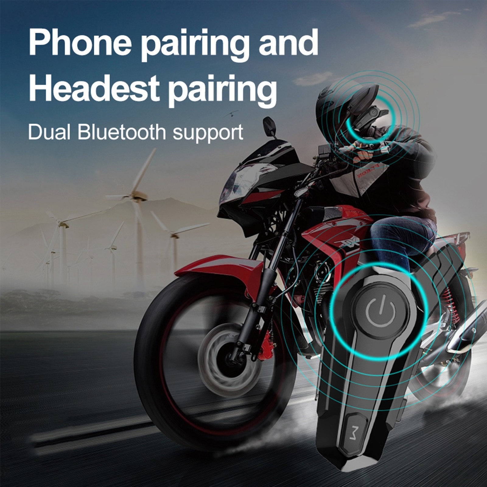 5.99″ Motorcycle GPS Navigation Android Auto CarPlay Touchscreen Wifi Camera
