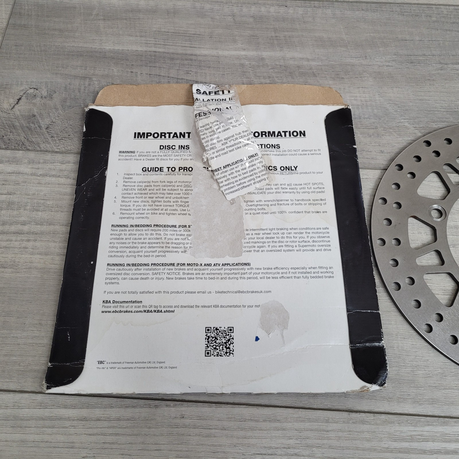 EBC MD994D OE Replacement Brake Rotor