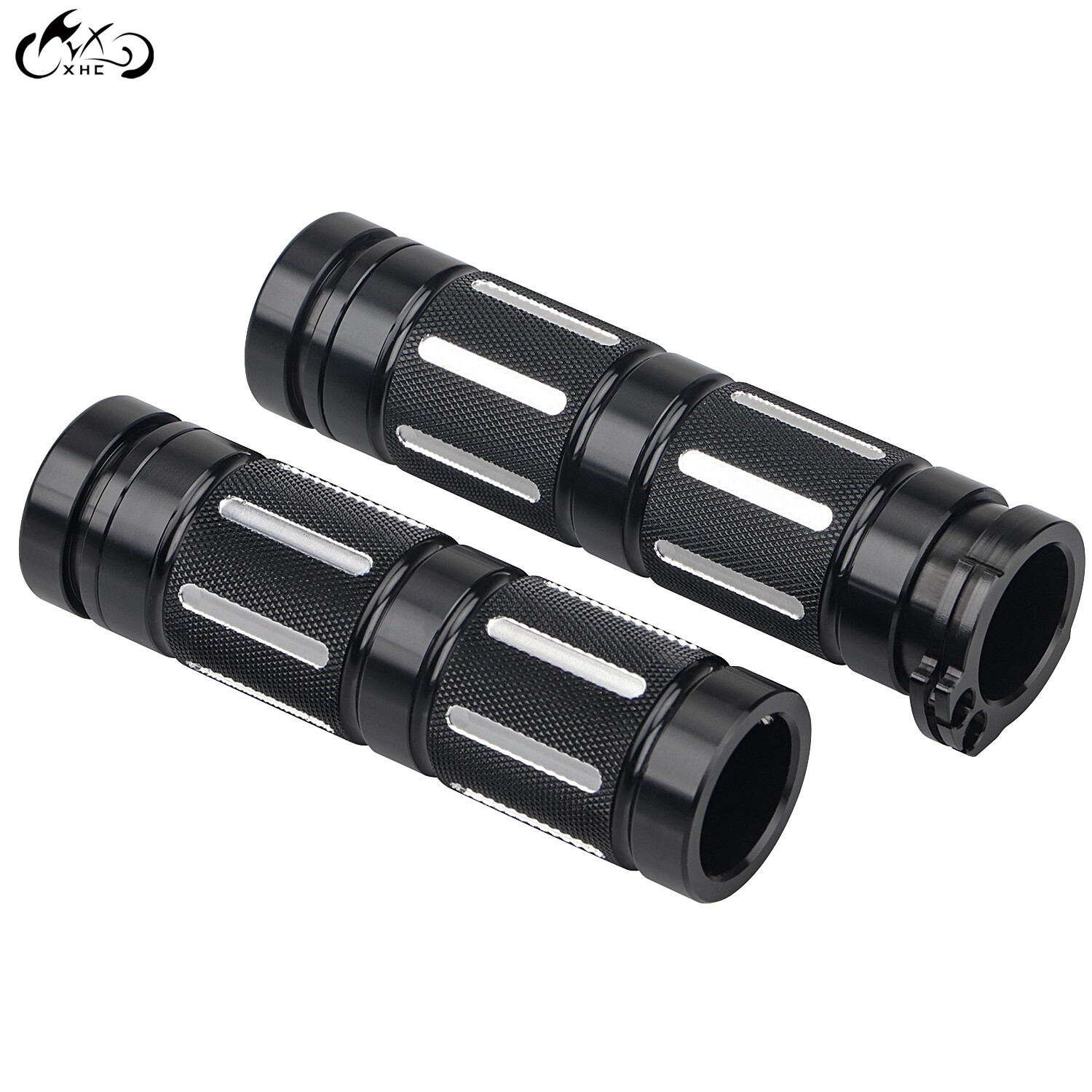 1 Inch CNC Motorcycle Handle Bar Hand Grips For Harley Sportster XL1200 883 Dyna