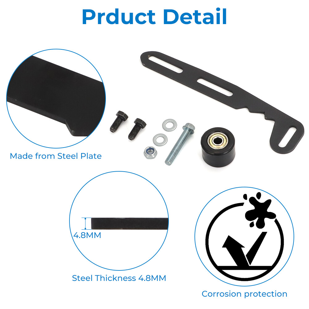 For 212 224 236 Small Block Predator Gx200 Mini Bike Chain Roller Tensioner Kit