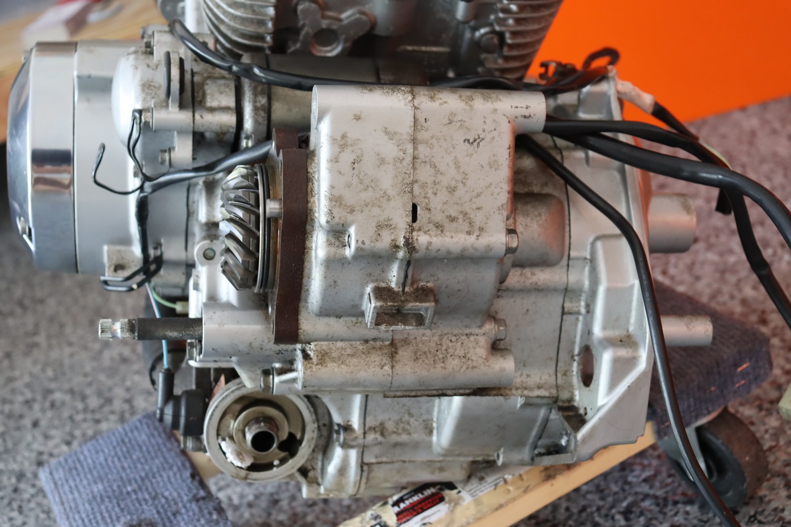 2008 HONDA SHADOW AERO 750 OEM ENGINE MOTOR 30 DAY WARRANTY *ONLY 7K MILES*