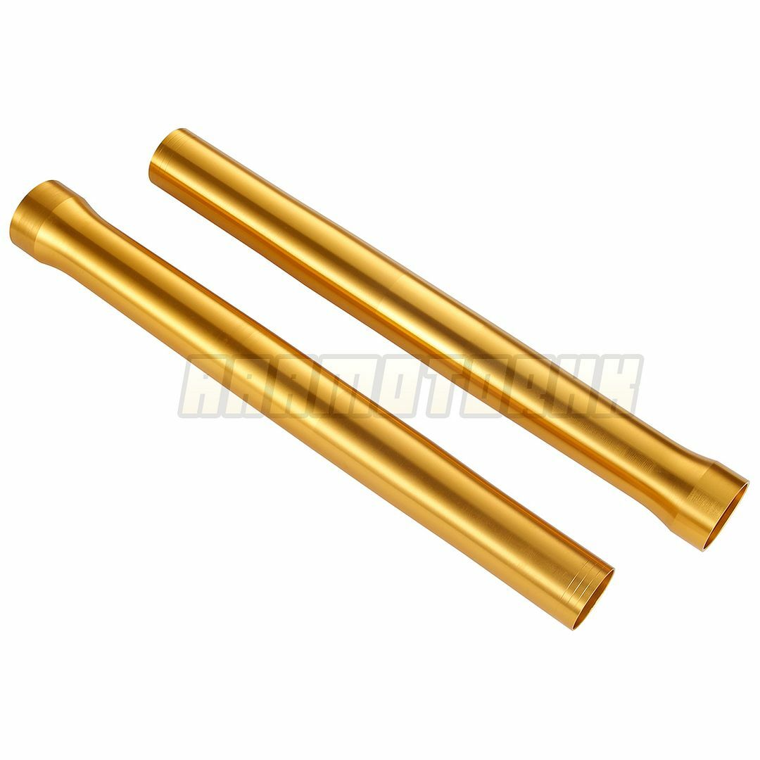 Front Fork Outer Tubes Black Gold Pipes For Yamaha YZF-R6 YZF R6 2008-2015