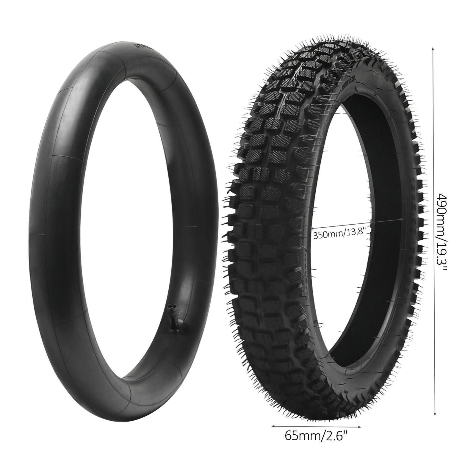 18×2.50 18×2.50/2.70 Tire Tube Combo 18×2.5 (64-355) E-Bike Mower Buggy Quad