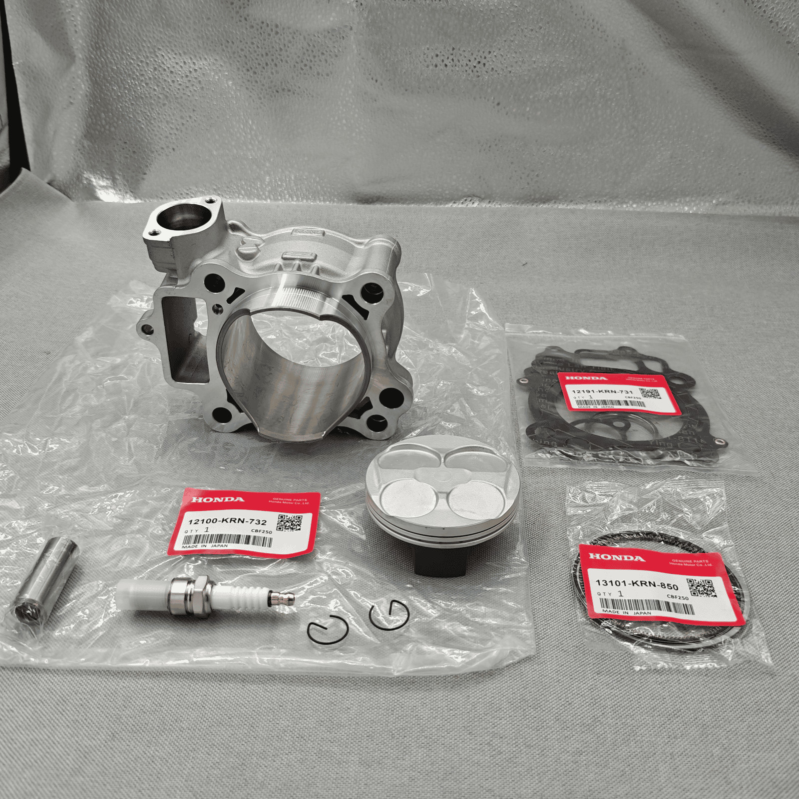 NEW OEM TOP END KIT W/ CYLINDER 78MM FOR HONDA CRF250R CRF250X 2004-2017