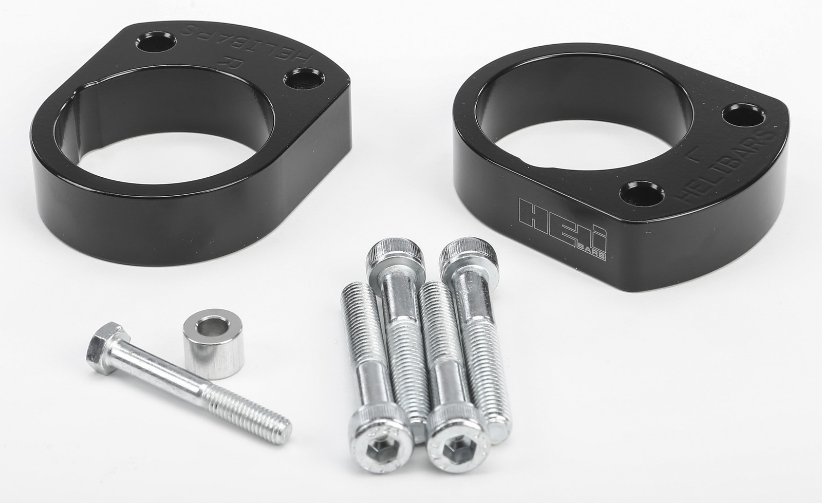 HeliBars HC2614K Clip-On Handlebar Ergonomic 6061 Alum