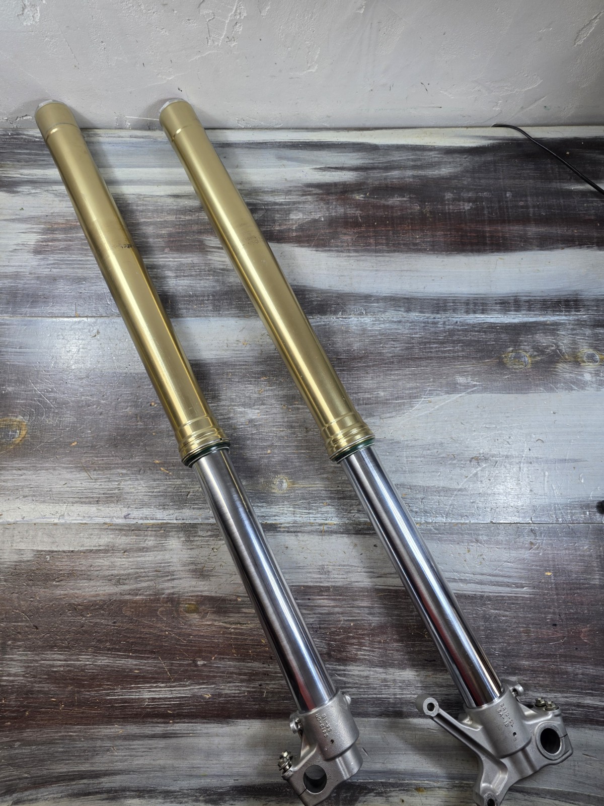 2013-2015 Suzuki RMZ250 SHOWA Front Fork Set Suspension Left Right 51104-49H30