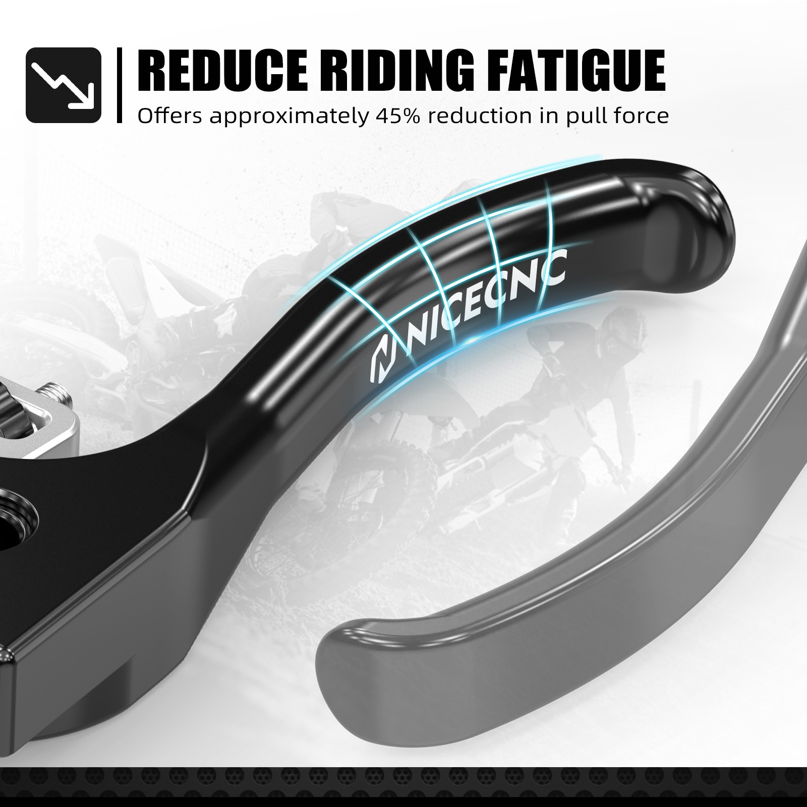 NICECNC Shorty Clutch Lever For KTM 150-500 EXC EXC-F XC-W XCF-W XW-F 2024-2025