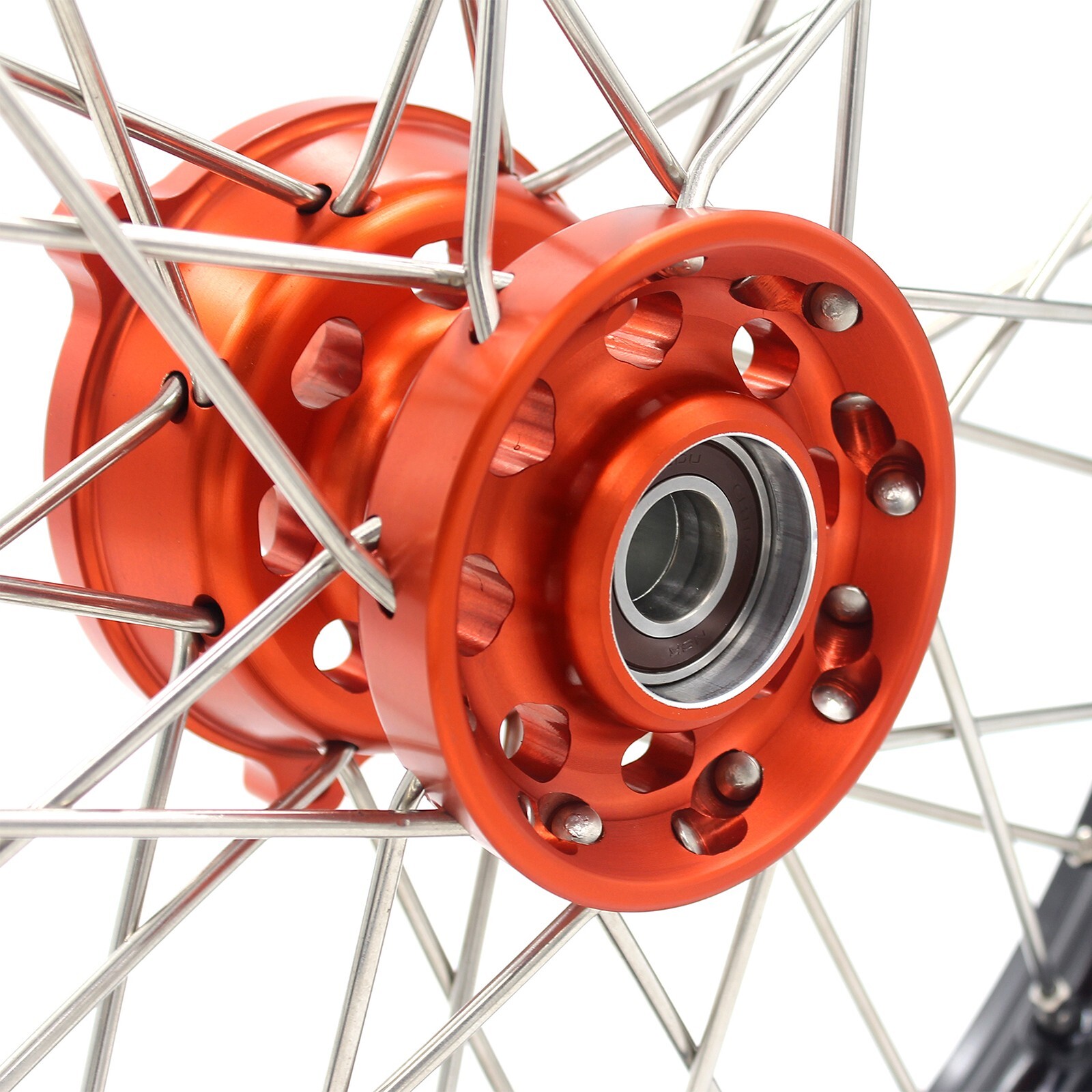KKE Front 1.4*14 Rear 1.6*12 Mini Kids Wheel Rims Fit KTM SX 65 2002-2024 Orange