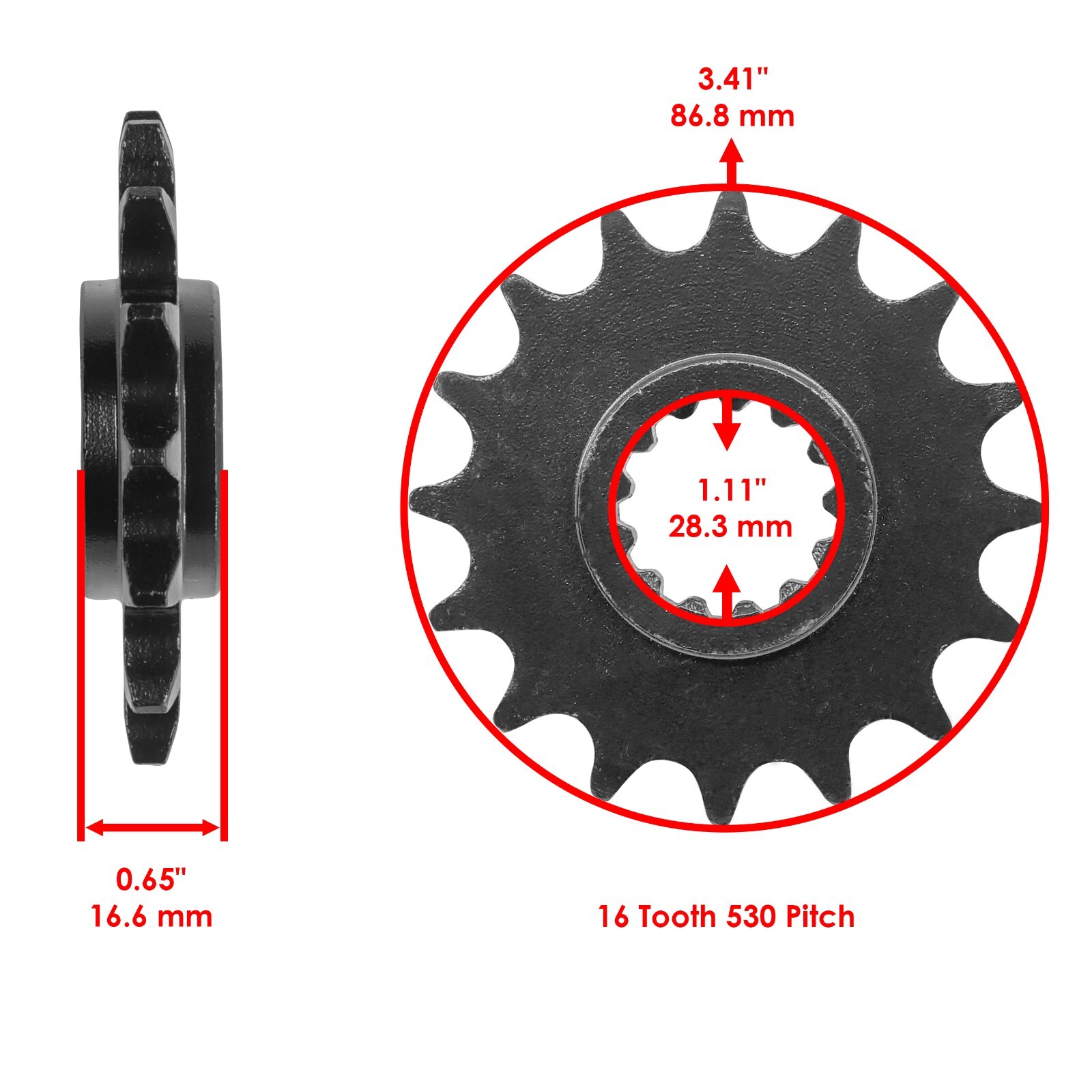 Drive Chain & Sprockets Kit for Honda VF750C VF750Cd Magna 750 Rc43 1994-2004
