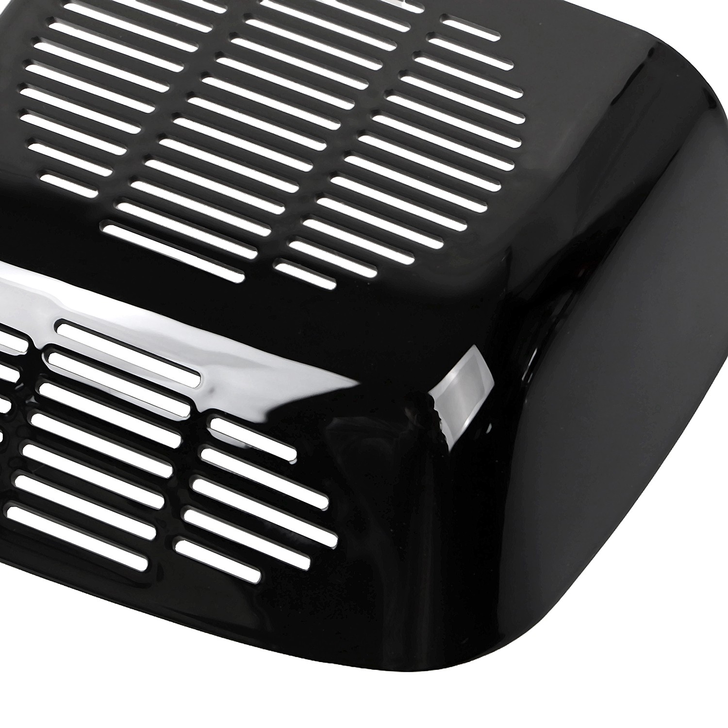 Gloss Black Rear Speaker Covers For Honda Goldwing 1500 GL1500 1988-2000 89 90
