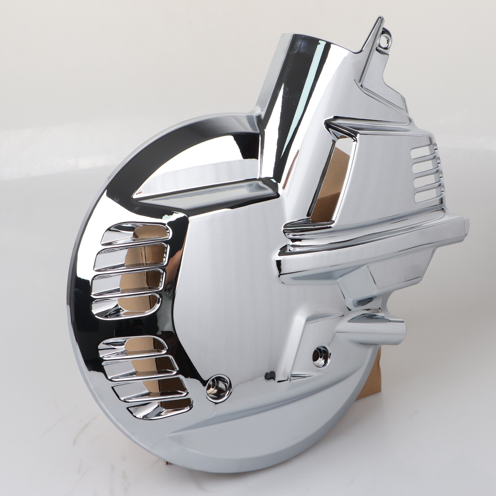 Left&Right Chrome Front Brake Rotor Disc Covers For Honda Goldwing GL1500 88-00