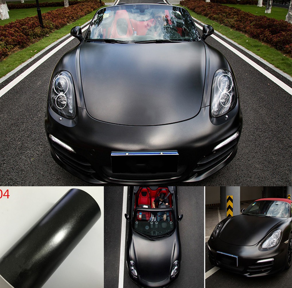Metallic Matte Satin Pearl Vinyl Wrap Film Color Change Self-Adhesive For Cars