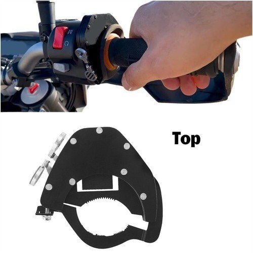 Throttle Lock Motorcycle Cruise Control Throttle Assist Top Kit Stainless Steel