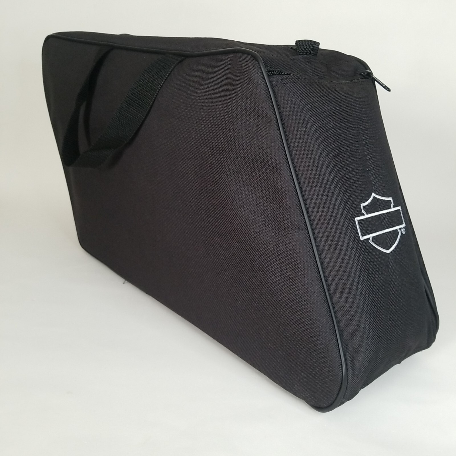 Harley Davidson Motorcycle Black Saddle Bag Polyester Luggage
