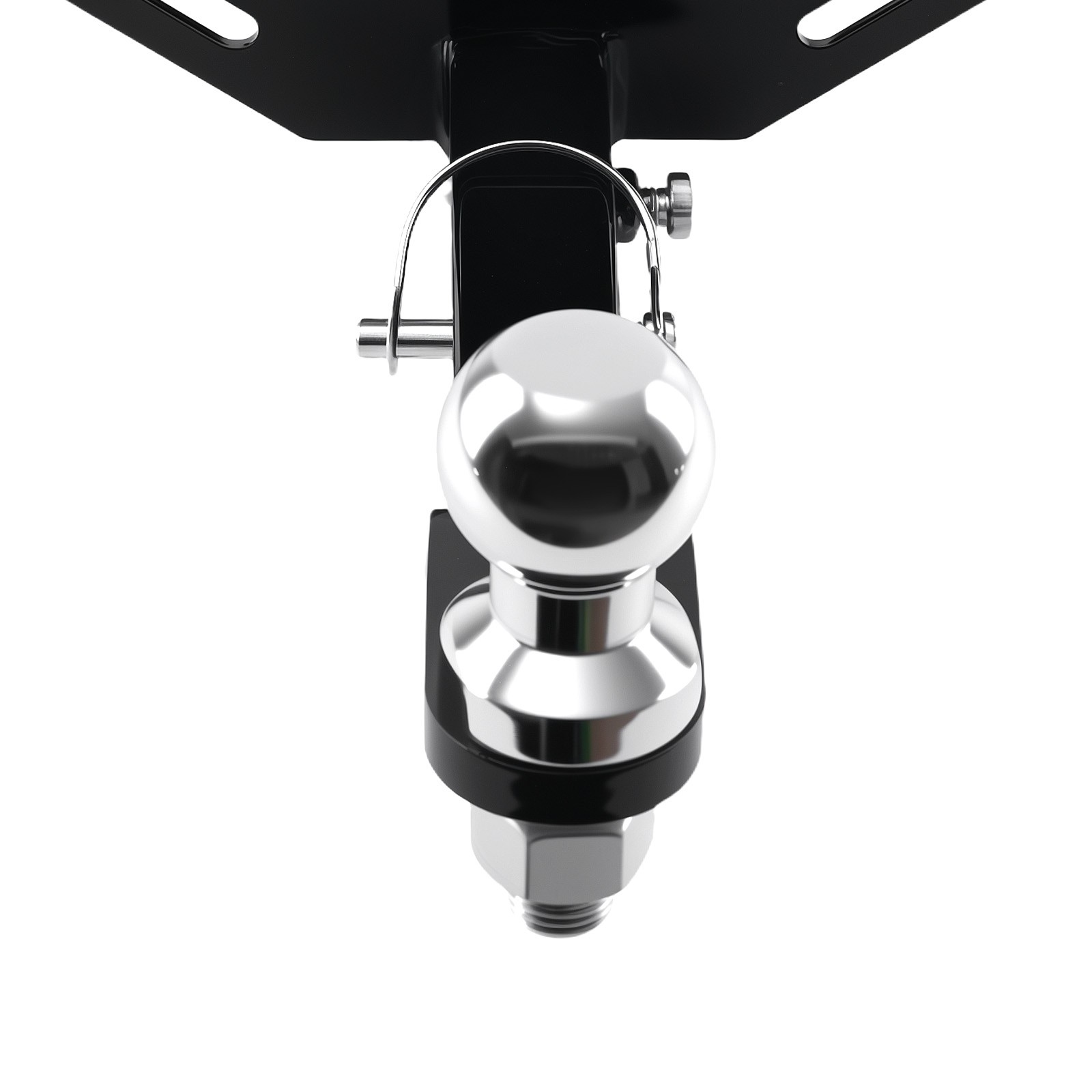 11″ Height Trailer Hitch for HD Tri-Glide/Freewheeler 2011+ Chrome Ball Mount