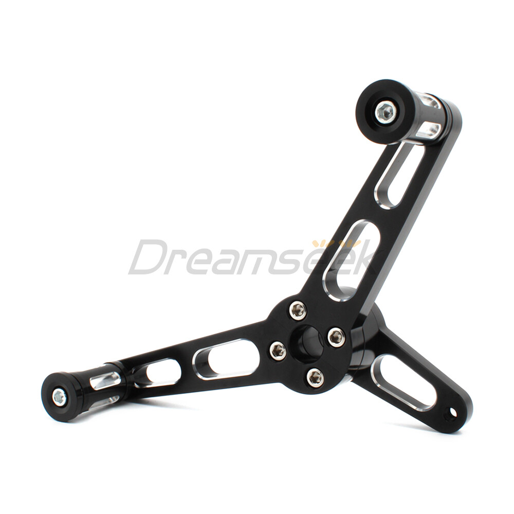 Front Heel Toe Shift Lever Shifter Pegs Pedal for Harley Sportster XL1200C Black