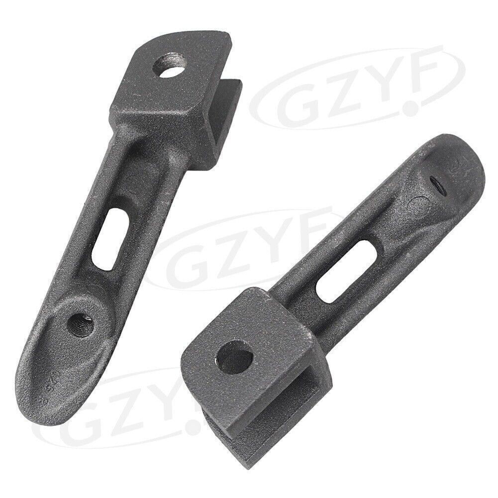 Front Footpegs Footrests Bracket Kit Fit Suzuki GSXR1000 2005-2010 Driver Rider