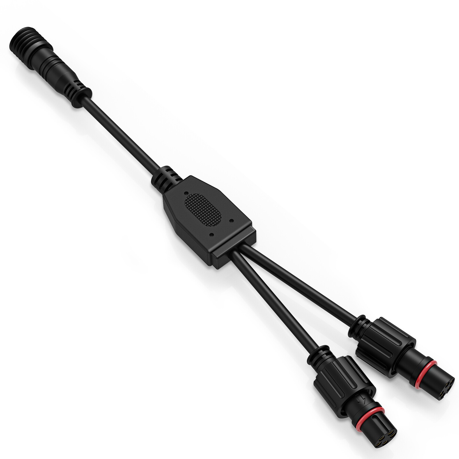 Fit for MICTUNING C1&C2 Q1 RGBW Rock Lights 5-Pin Wire Cable Y-Splitter Extender