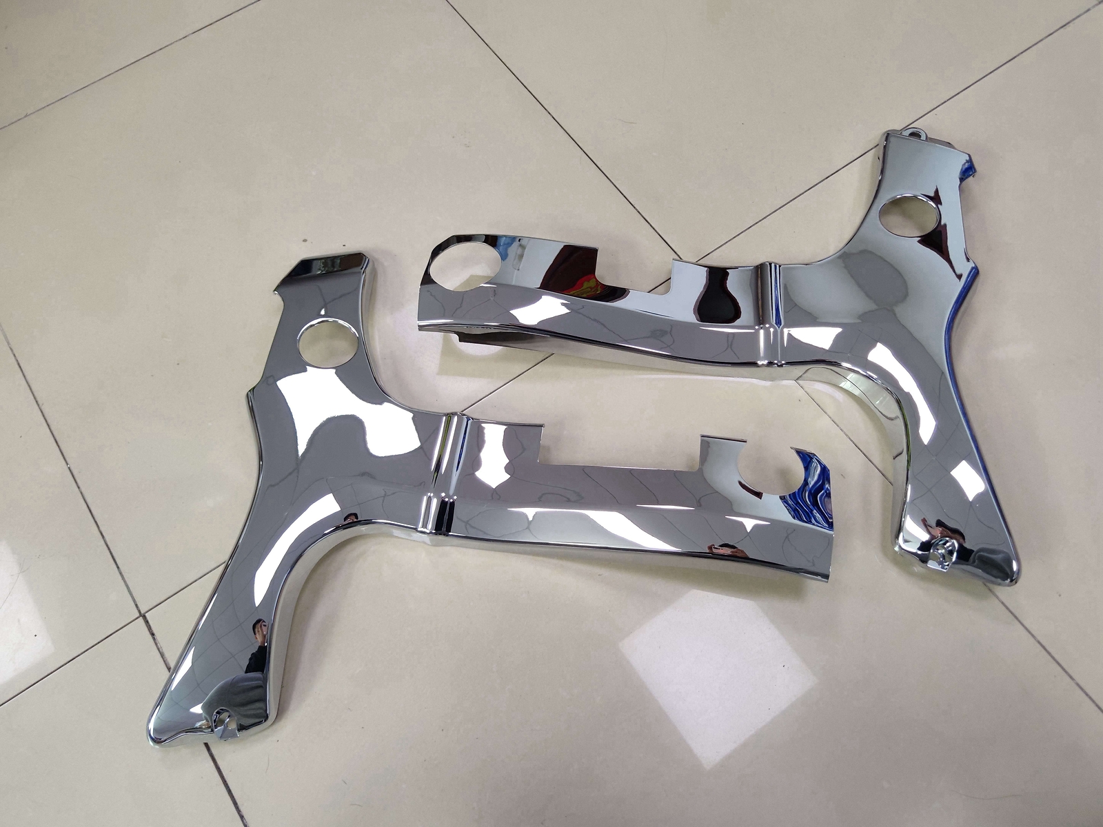 Chrome Frame Covers For Suzuki Hayabusa GSX1300R GSX1300RA ABS Limited Edition
