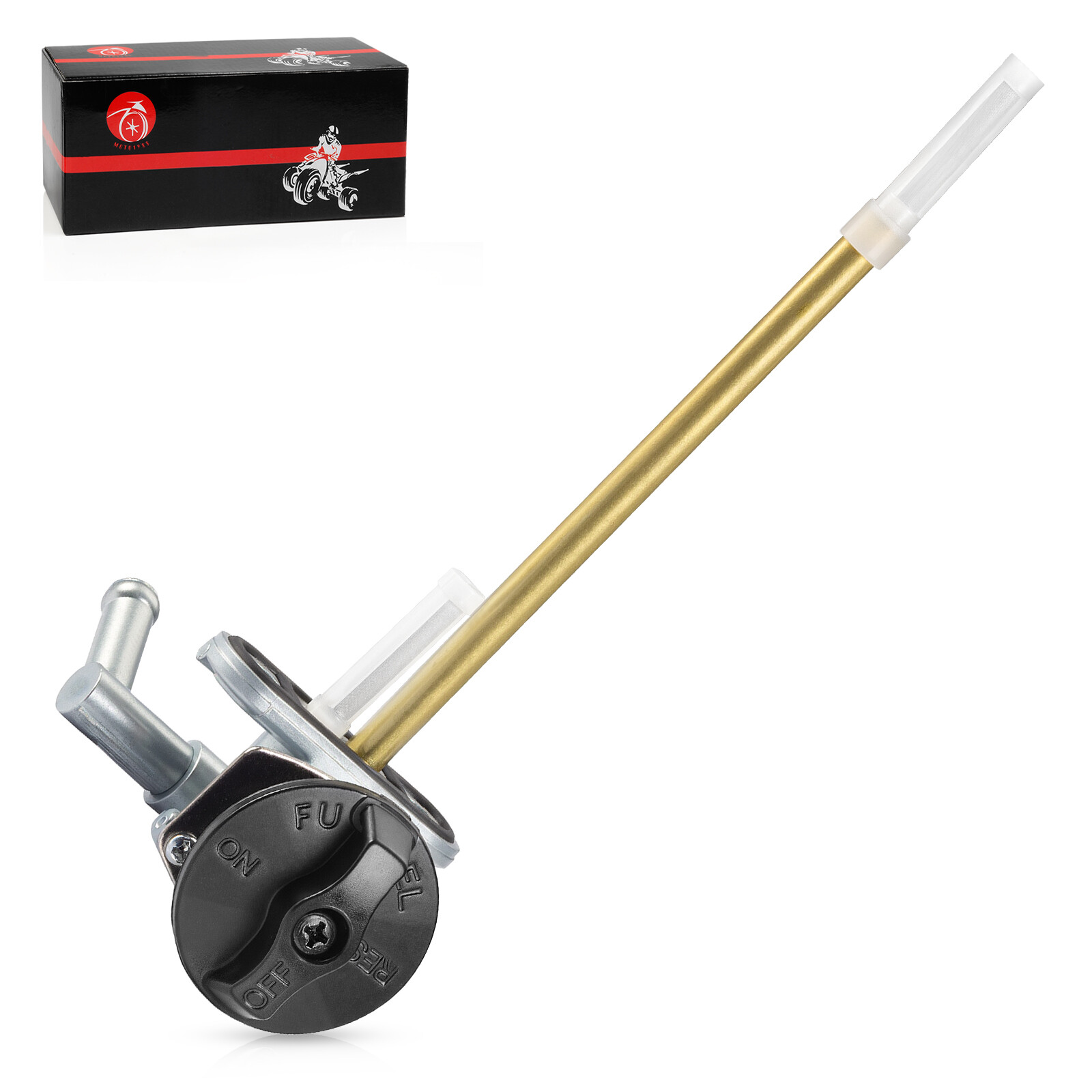Fuel Valve Petcock & Knob for Kawasaki Ninja ZX-7R ZX-7RR ZX750 1996-2003