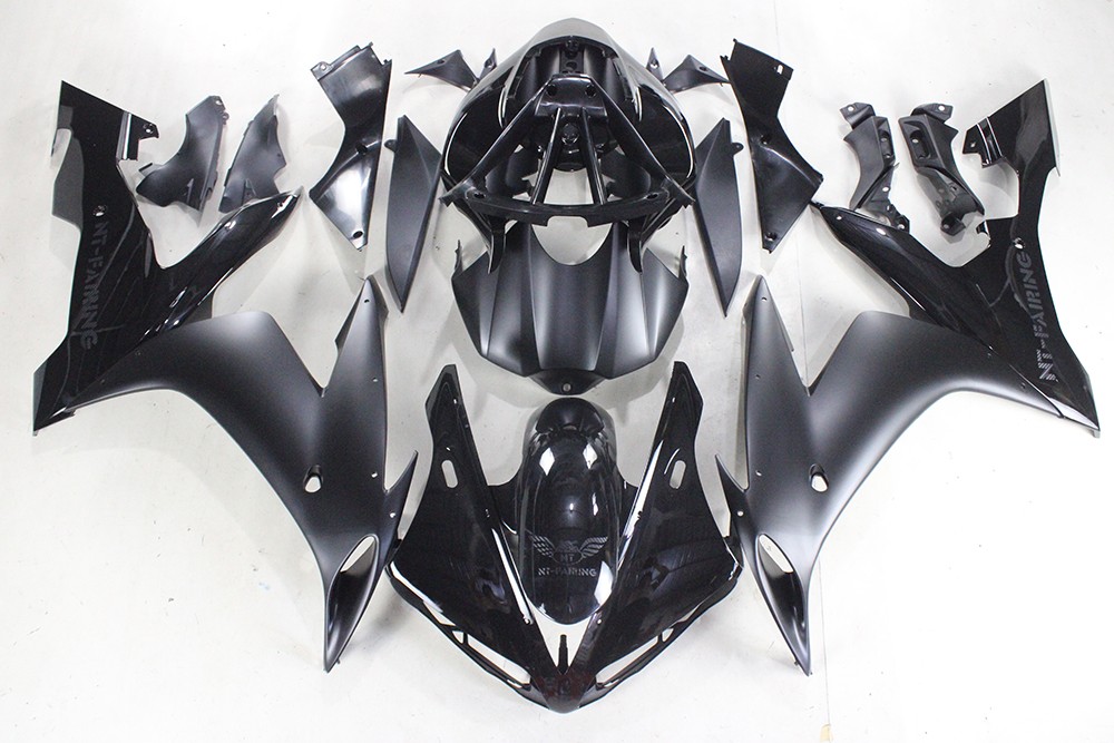 SN Glossy&Matte Black Injection Bodywork Fairing for 2004-2006 Yamaha YZF R1 n04