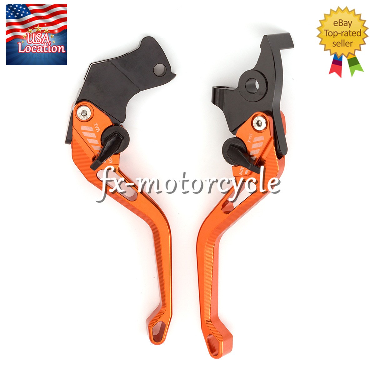 For KTM 690 Duke/SMC/SMCR 2014-2021 3D Rhombus CNC Brake Clutch Levers Short Set